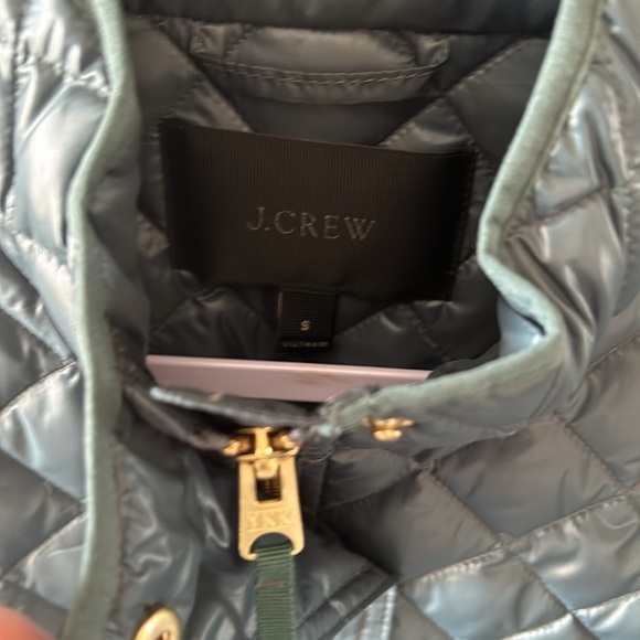 Beautiful light jade color lightweight j crew jacket  NWOT. Size small - Picture 2 of 4